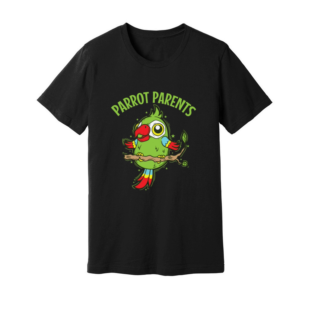 Parrot Parents Animal Bird Unisex Jersey Tee
