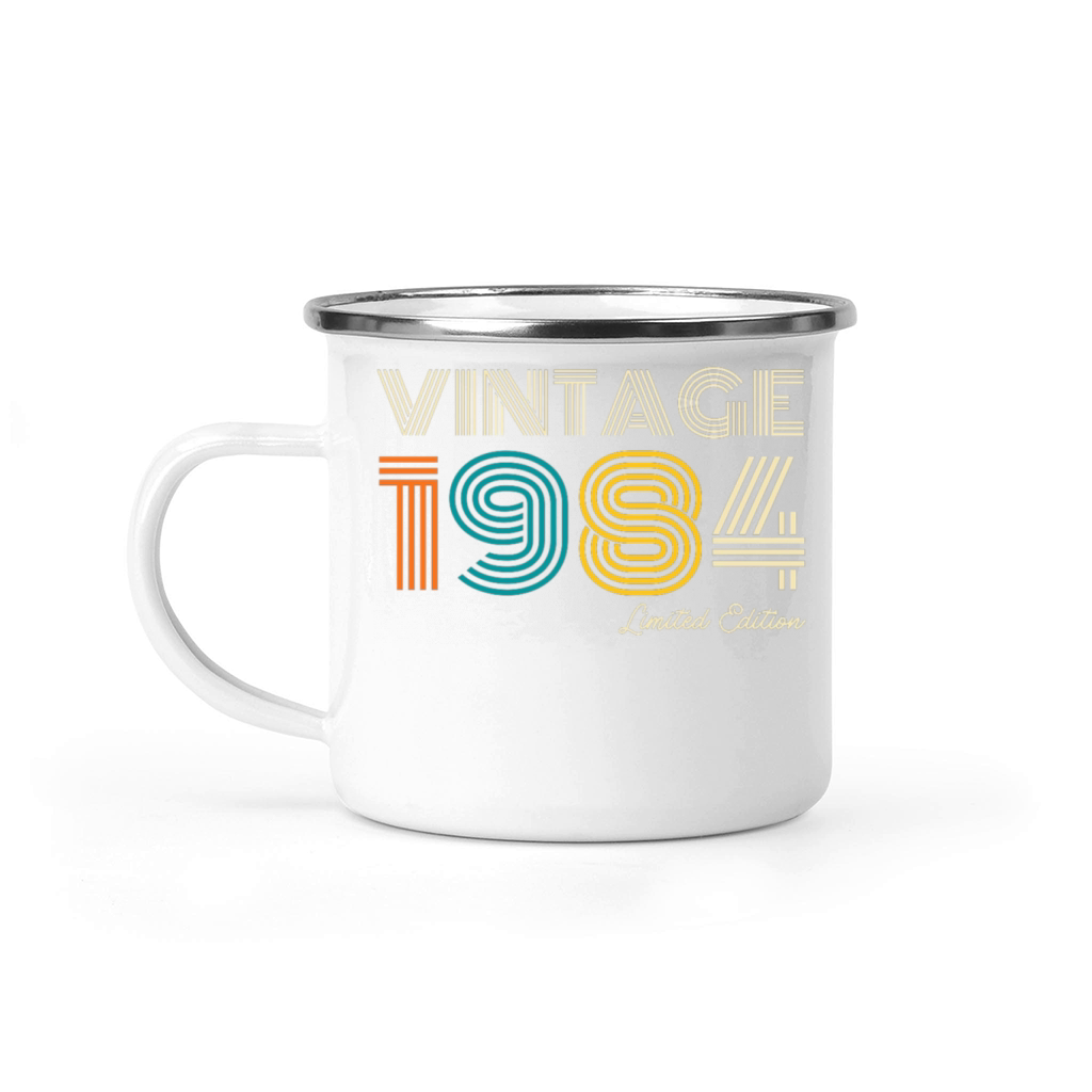 Vintage1984 Limited Edition 40th Birthday Camping Mug