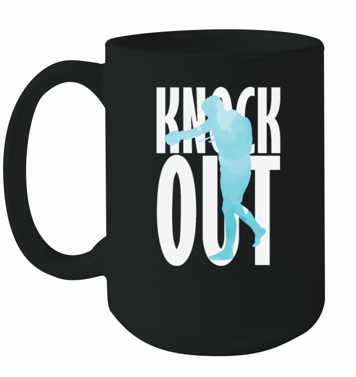 Knock Out Boxing Ceramic Mug