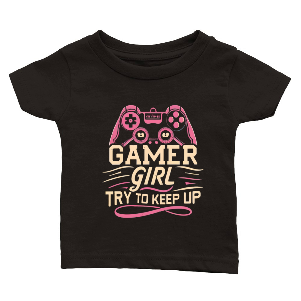 Gamer Girl Classic Baby Crewneck T-shirt