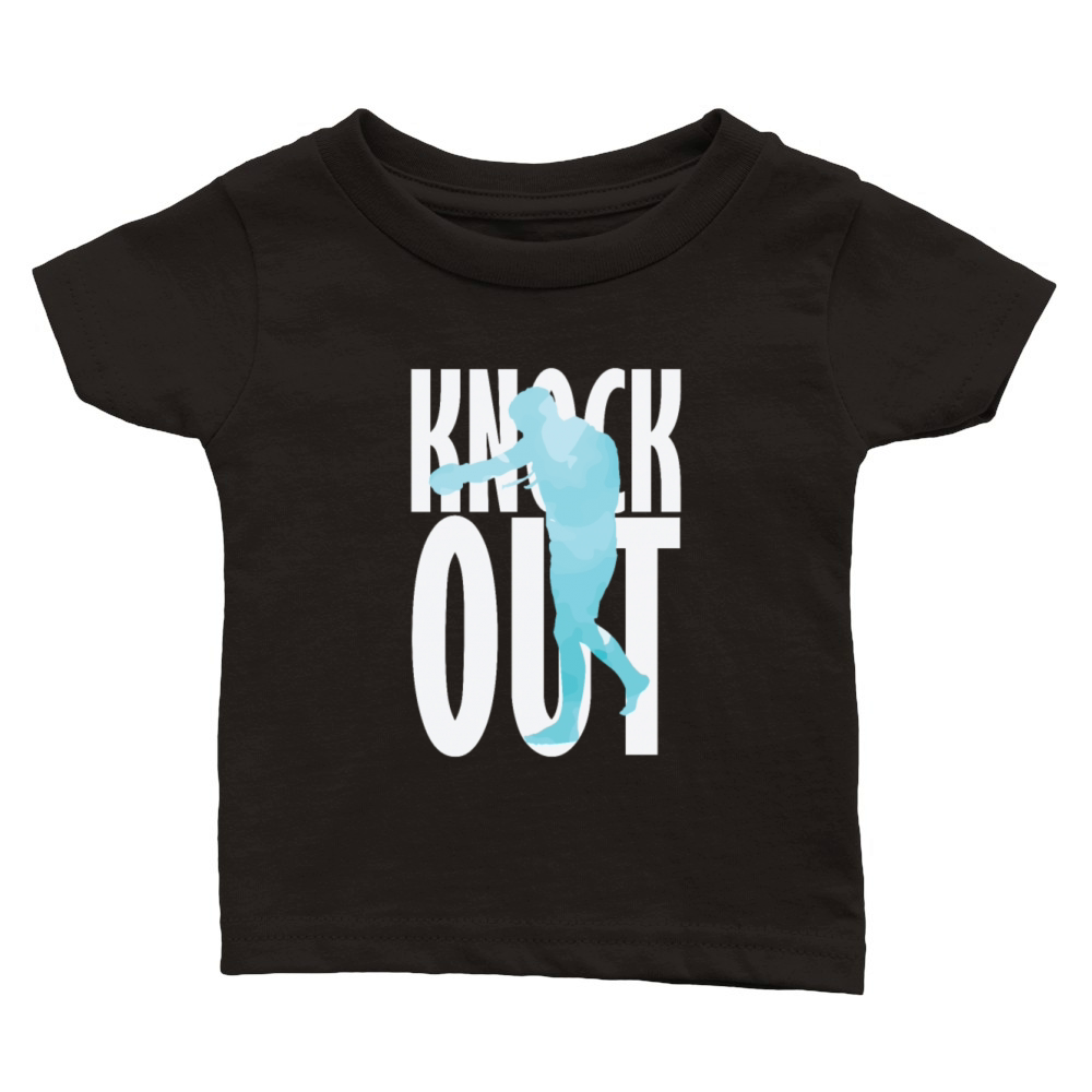 Knock Out Boxing Classic Baby Crewneck T-shirt