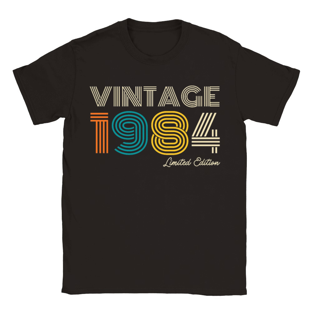 Vintage1984 Limited Edition 40th Birthday Classic Kids Crewneck T-shirt