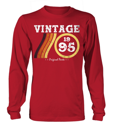 Vintage 1995 - Classic Limited Edition Retro 29 Long sleeved Unisex