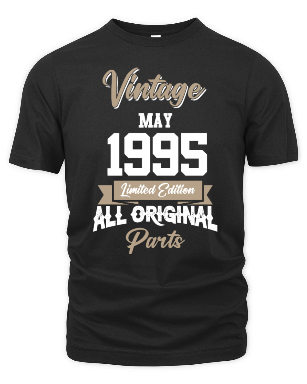 May 1995 Vintage Birthday Present Organic Unisex T-shirt