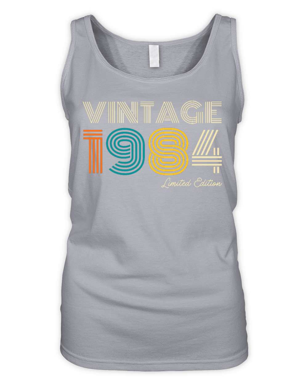 Vintage1984 Limited Edition 40th Birthday Organic Women's Tank Top