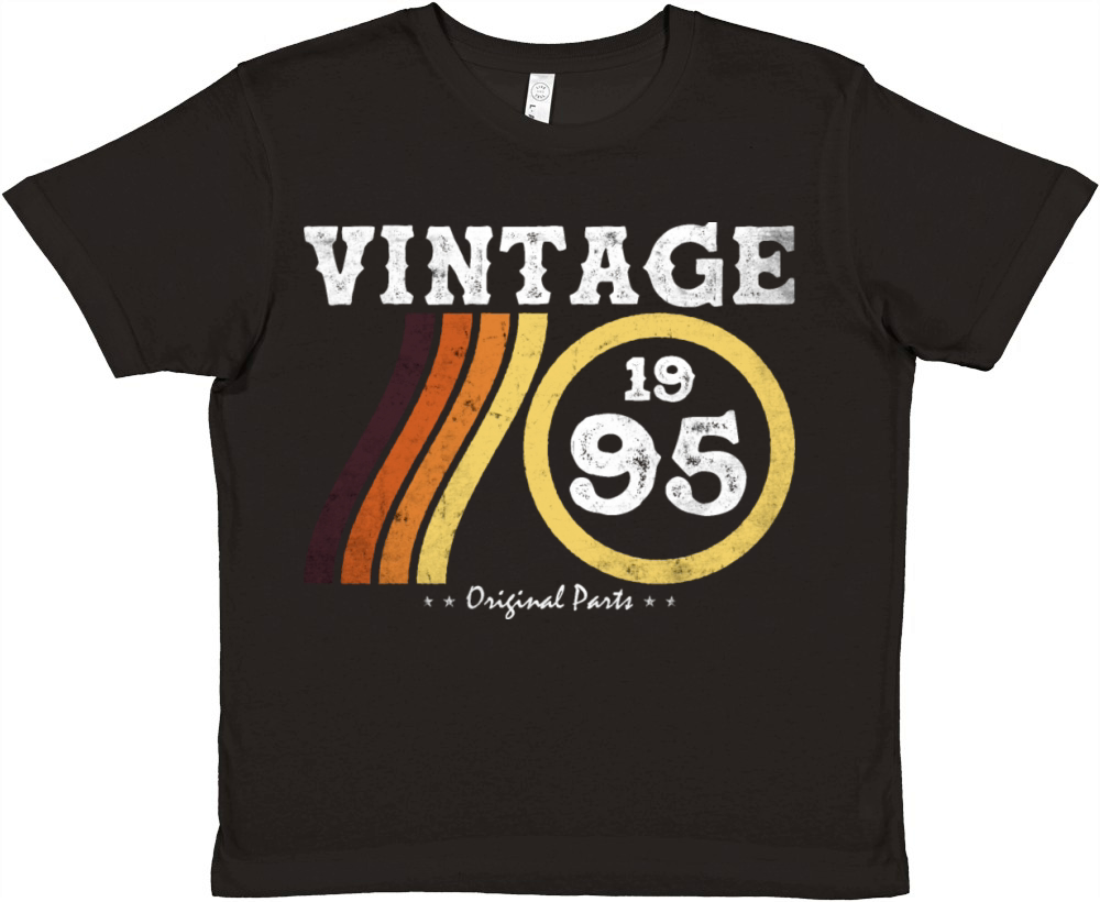 Vintage 1995 - Classic Limited Edition Retro 29 Premium Kids Crewneck T-shirt