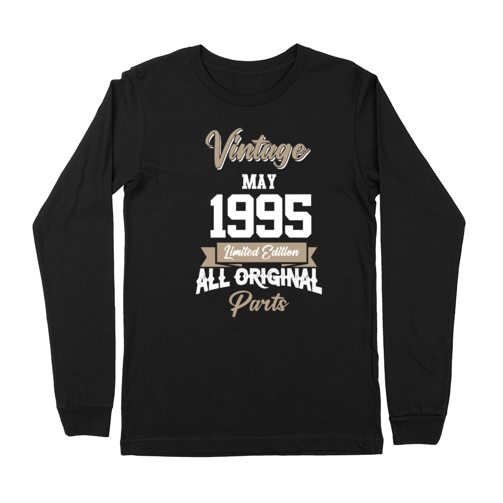 May 1995 Vintage Birthday Present Premium Long Sleeve