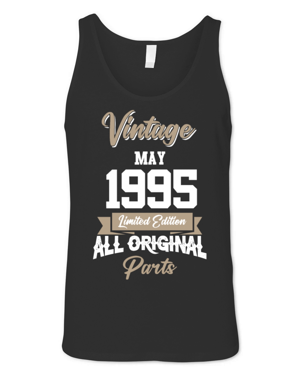 May 1995 Vintage Birthday Present Unisex Jersey Tank