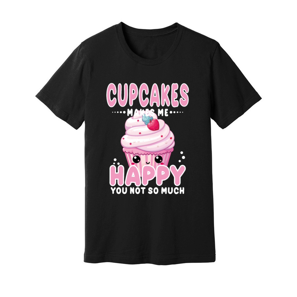 Cupcakes Kawaii Unisex Jersey Tee
