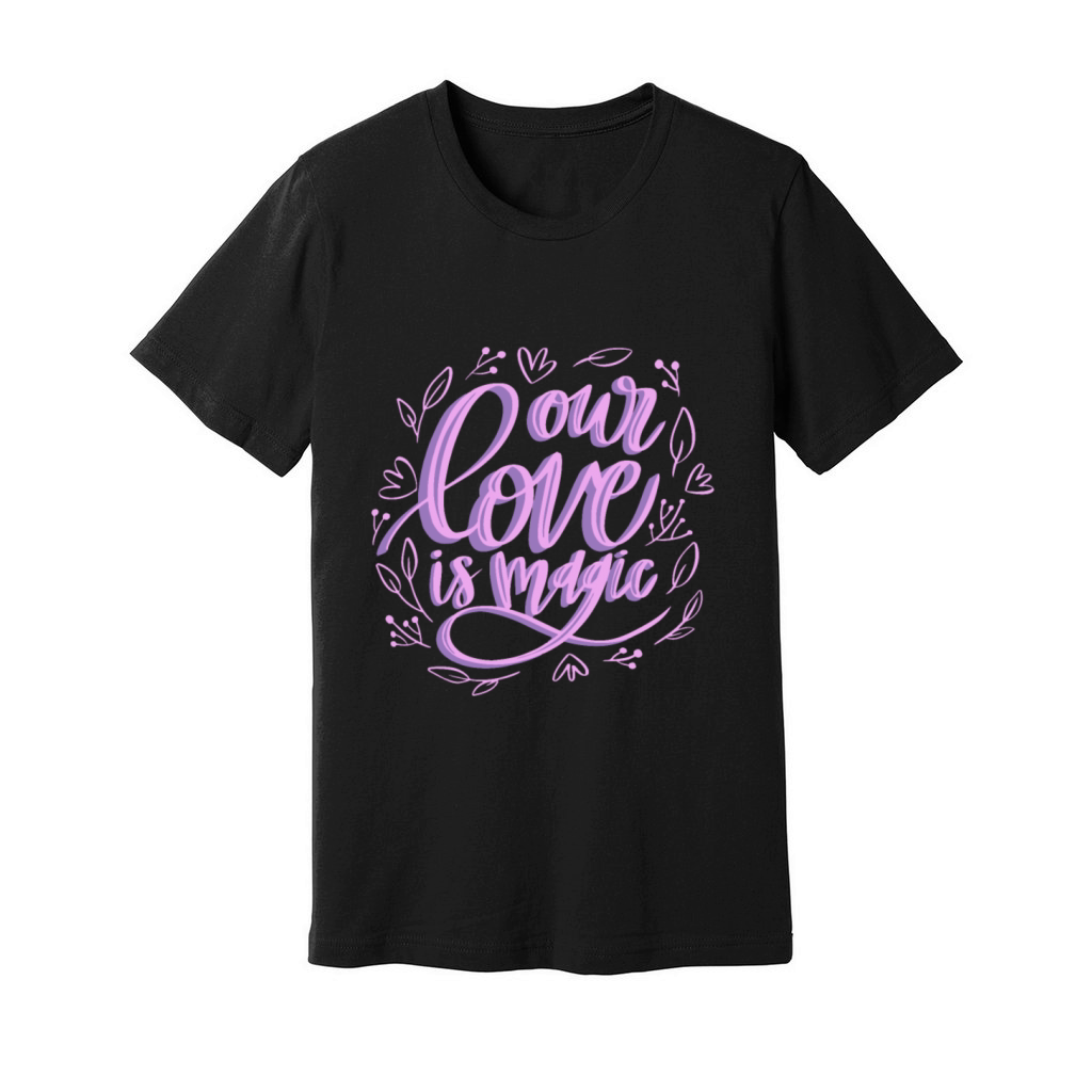 our love is magic Unisex Jersey Tee