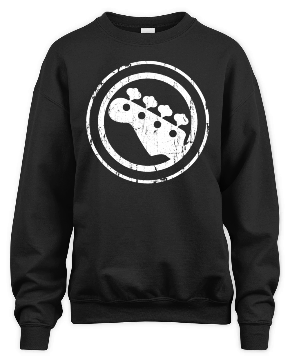 Bass Guitar Player Bassist Funny Gift Unisex Premium Crewneck Sweatshirt