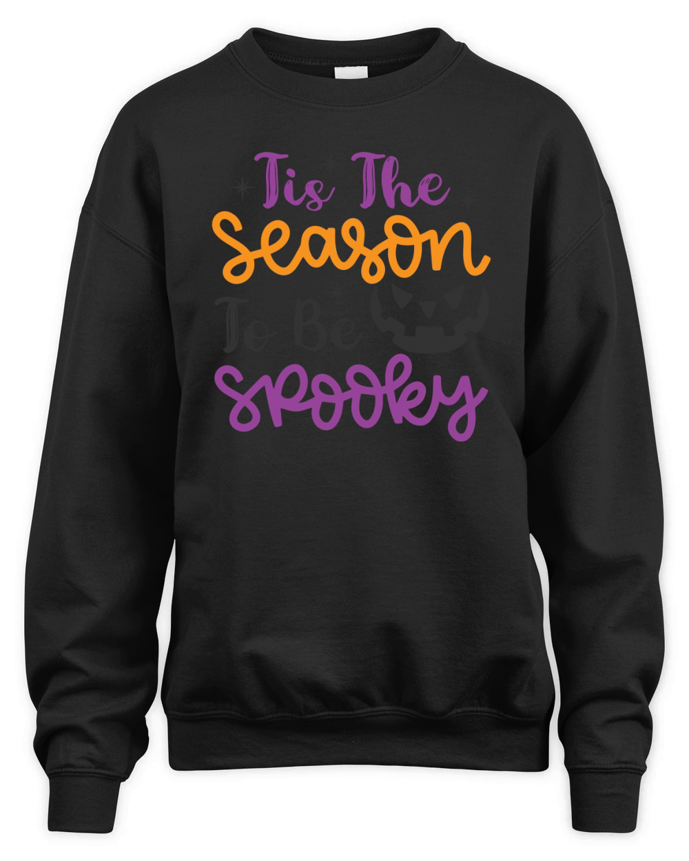 Tis the Season to Be Spooky Halloween Holiday Unisex Premium Crewneck Sweatshirt