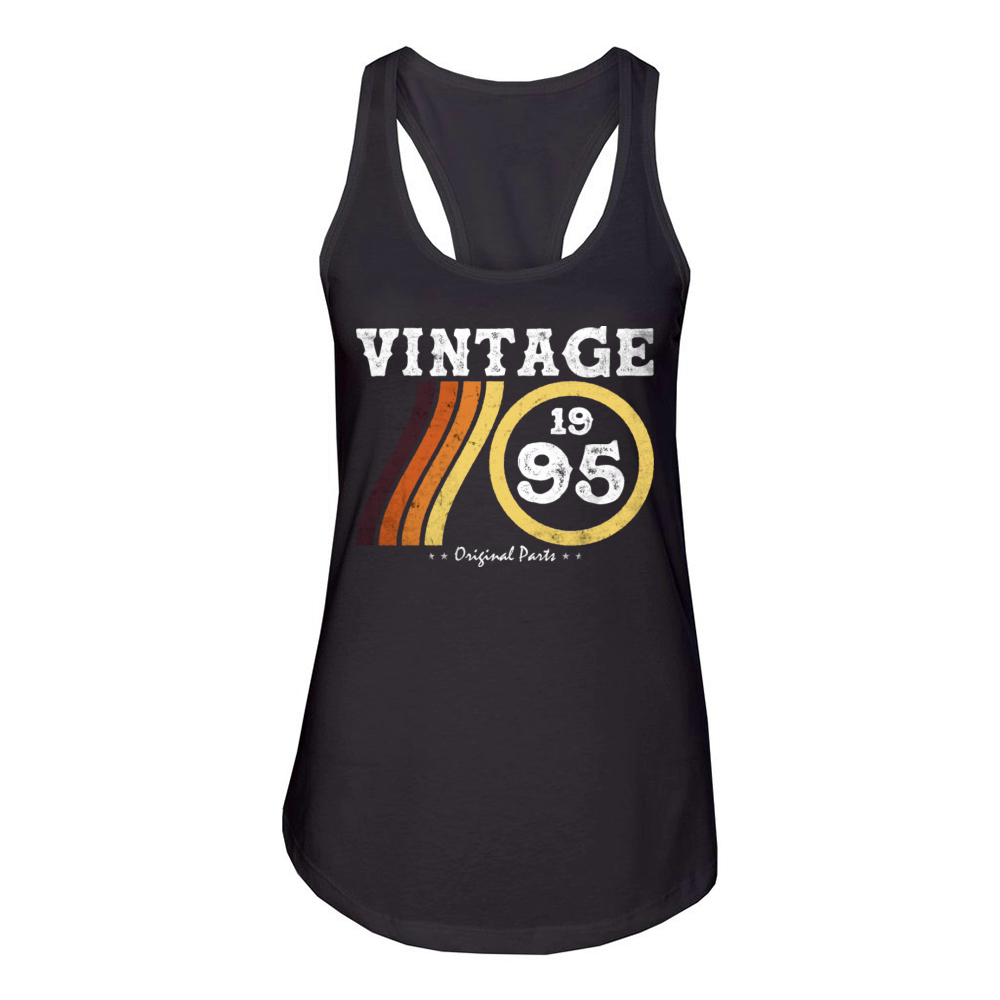 Vintage 1995 - Classic Limited Edition Retro 29 Women's Racerback Tank
