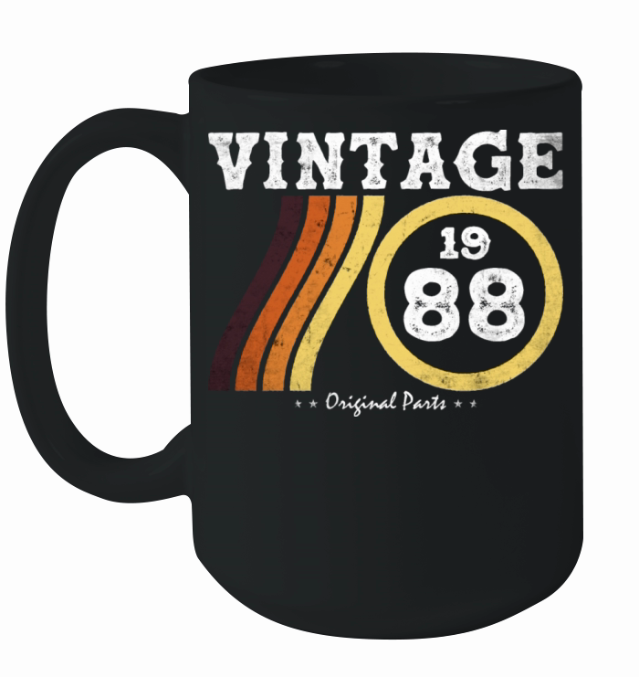 Classic Vintage 1988 - Limited Edition Retro 36 Ceramic Mug