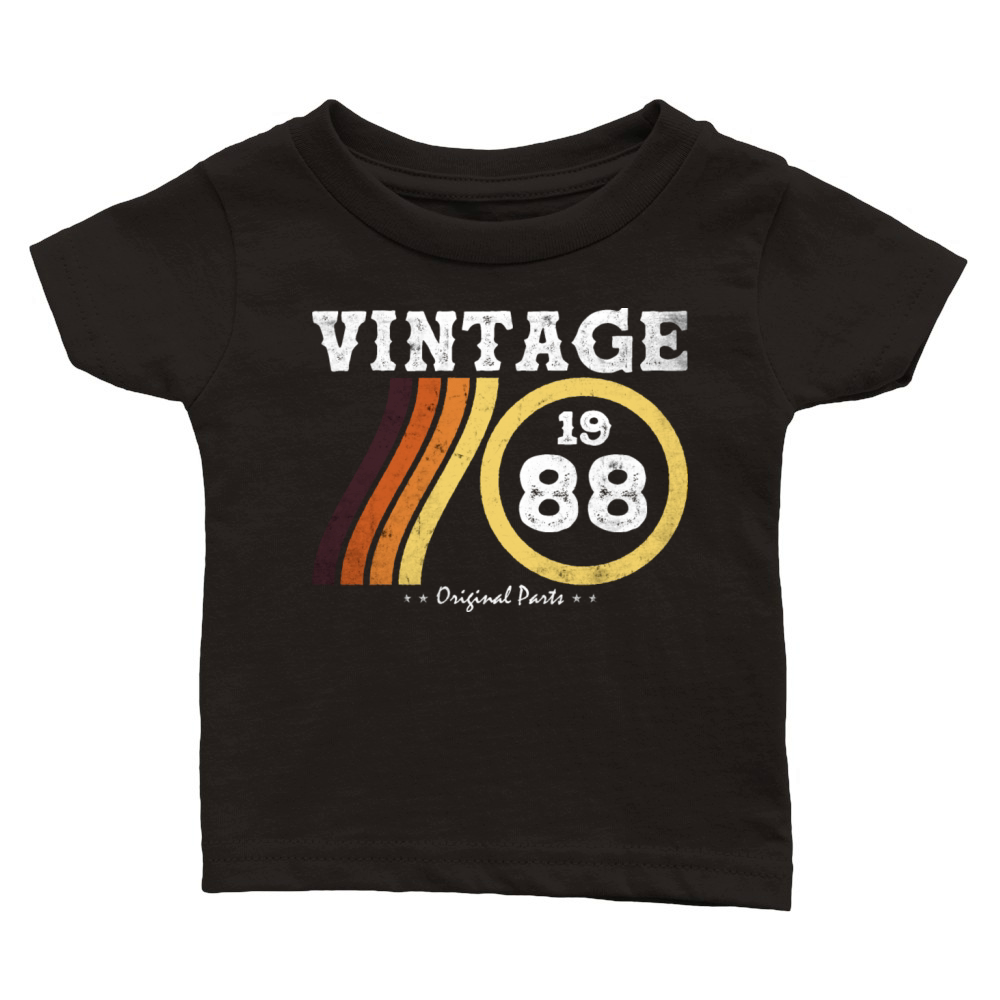 Classic Vintage 1988 - Limited Edition Retro 36 Classic Baby Crewneck T-shirt