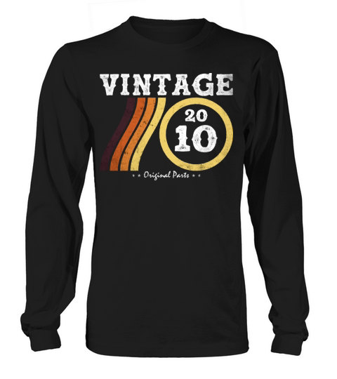 Vintage 2010 - Classic Limited Edition Retro 14 Long sleeved Unisex