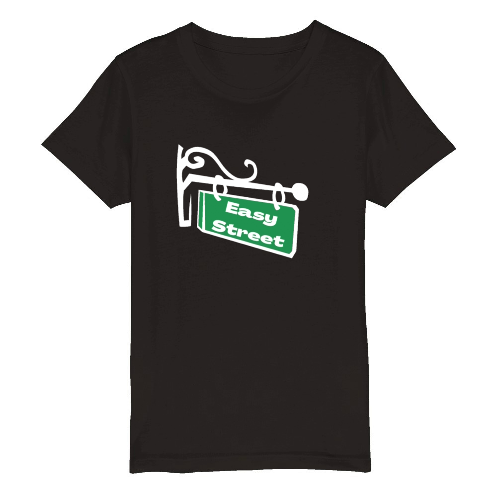 Musical Directions - Easy Street Organic Kids Crewneck T-shirt