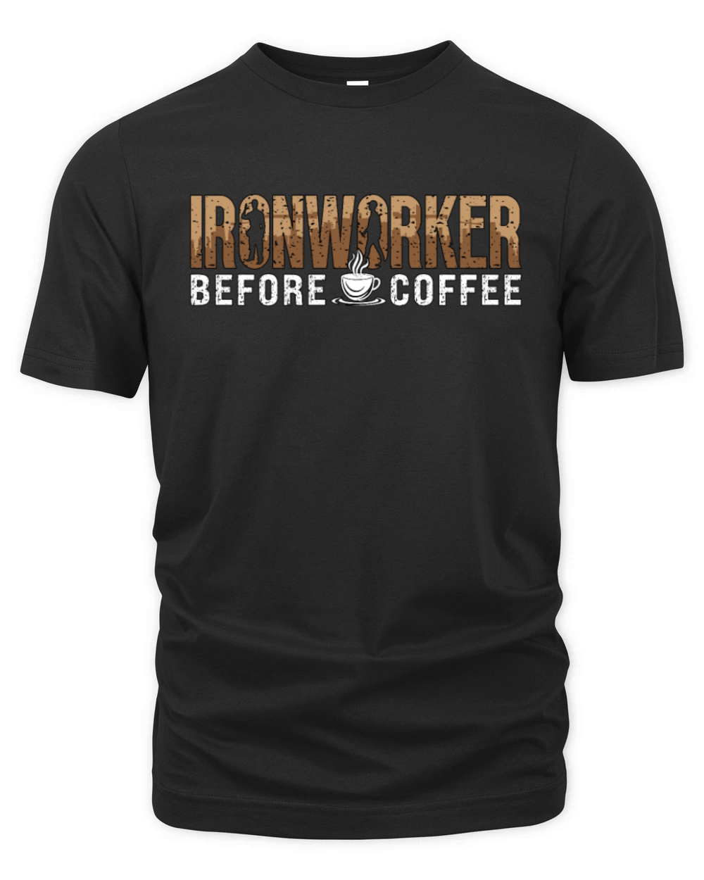 Ironworker Before Coffee Metalworking Coffee Lover Organic Unisex T-shirt