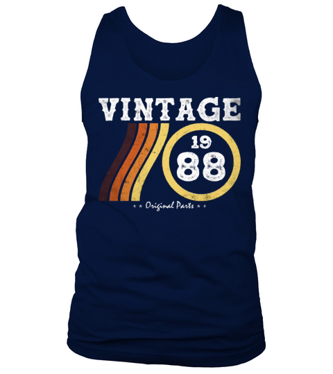 Classic Vintage 1988 - Limited Edition Retro 36 Tank Top Unisex