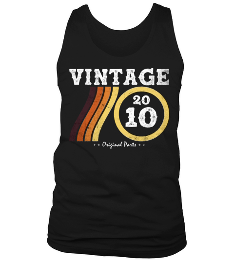 Vintage 2010 - Classic Limited Edition Retro 14 Tank Top Unisex