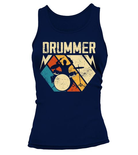 Drummer Vintage Tank top Woman