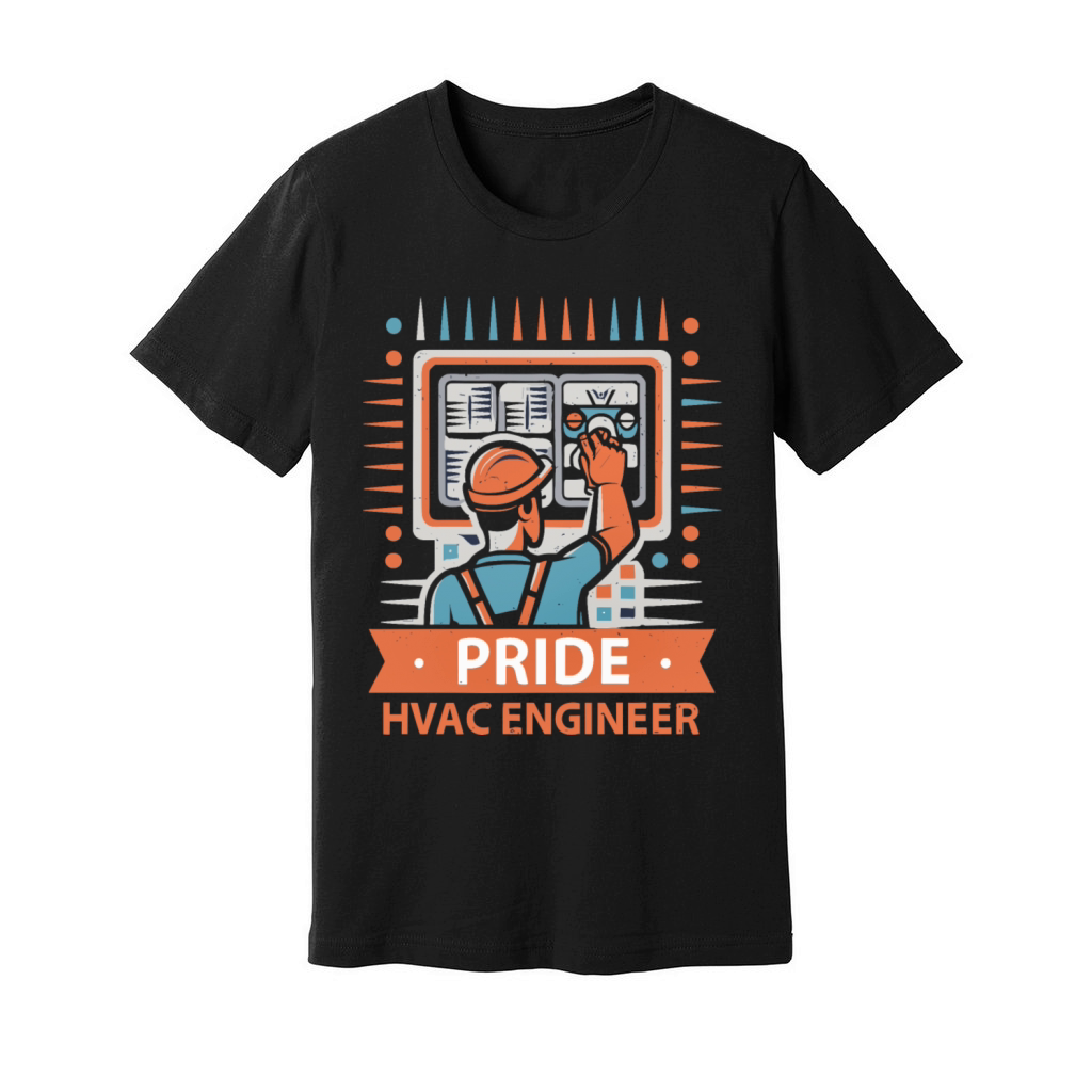 Pride HVAC Engineer Unisex Jersey Tee