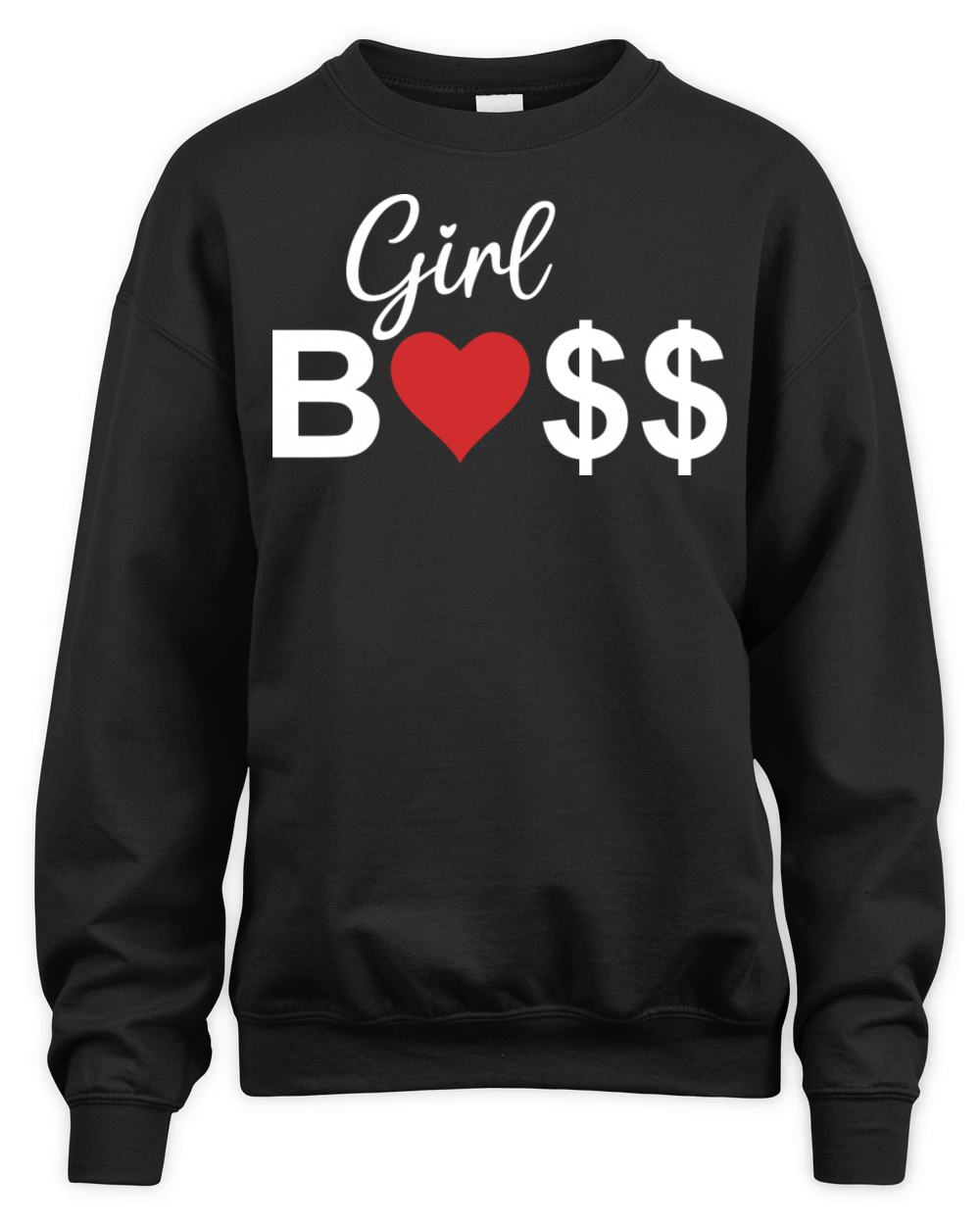 FAMILY GIRL BOSS Unisex Premium Crewneck Sweatshirt