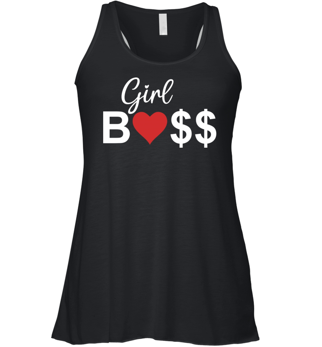 FAMILY GIRL BOSS Women's Flowy Tank Top