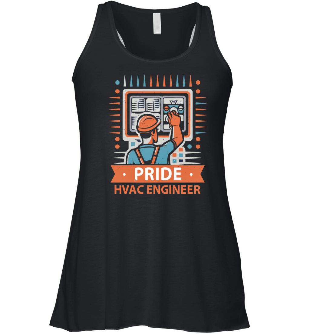 Pride HVAC Engineer Women's Flowy Tank Top