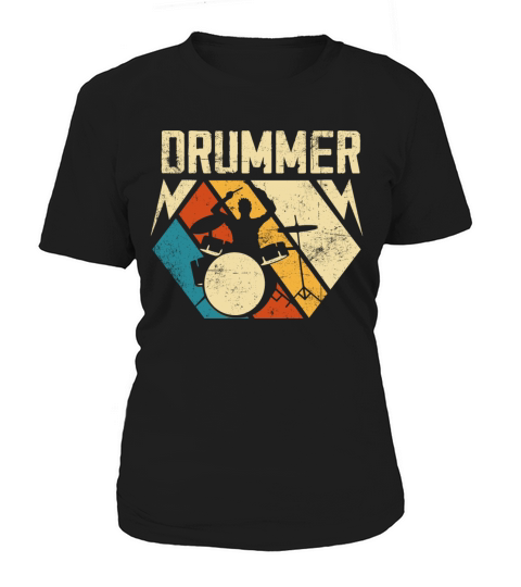 Drummer Vintage Women's T-Shirt