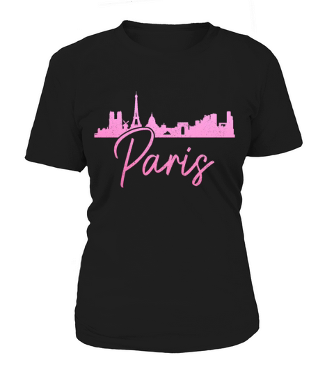 Paris France Eiffel Tower Souvenir Women's T-Shirt