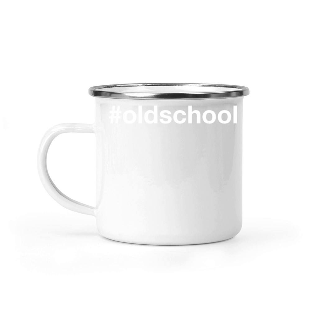 OLDSCHOOL Hashtag Camping Mug