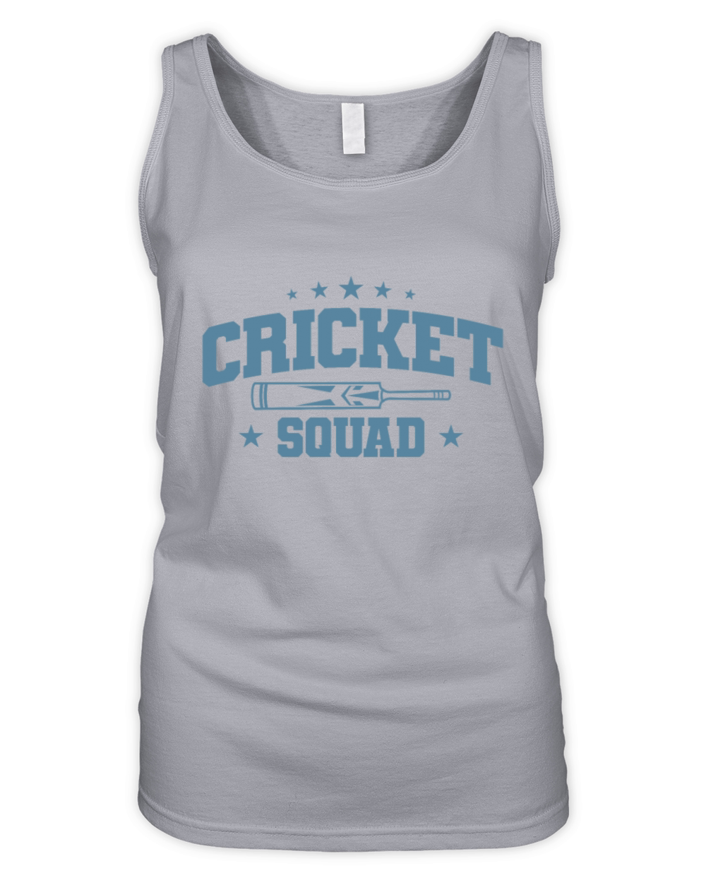Cricket Squad Ball Sports Hobby Team Organic Women's Tank Top