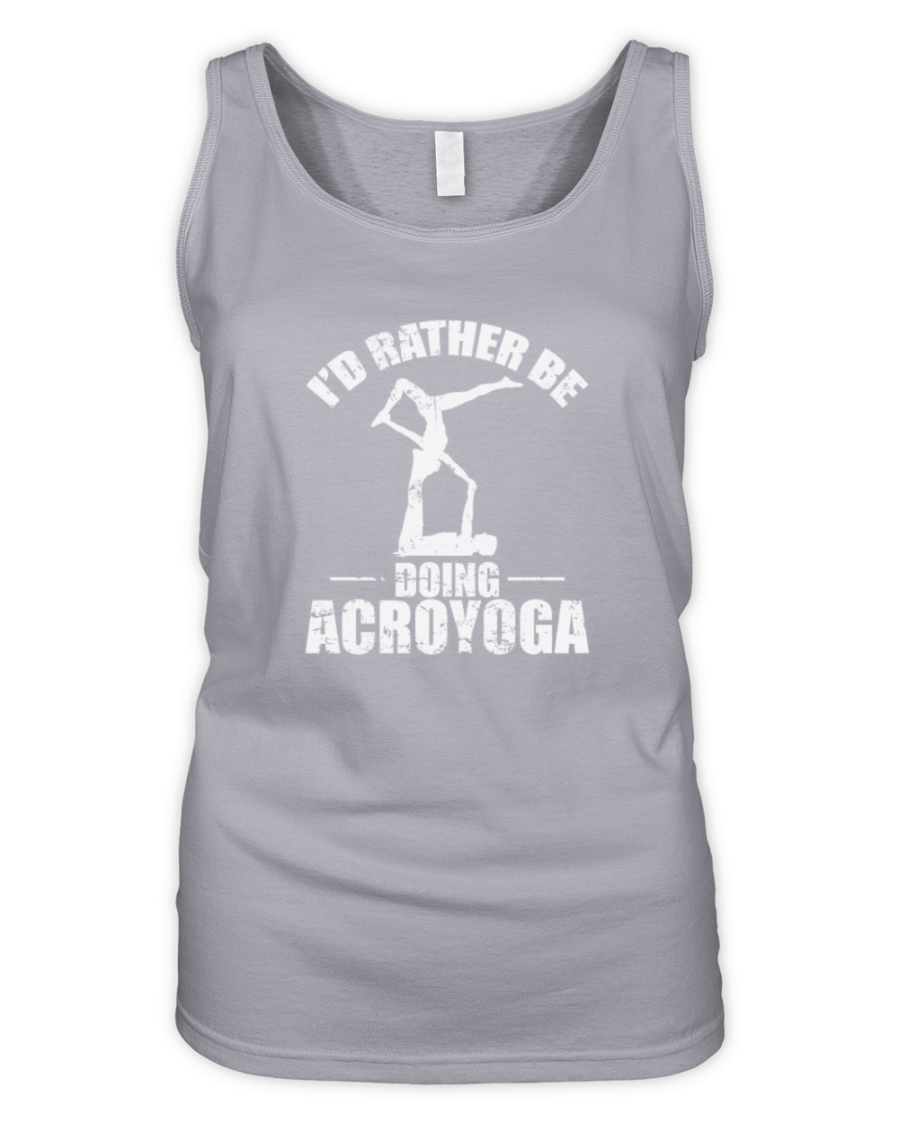 Id rather be doing Acroyoga Sport Fitness Organic Women's Tank Top