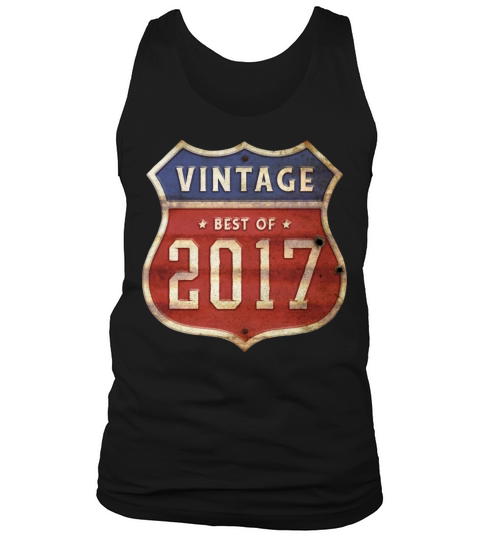 17 Years Old Vintage 2017 Limited Edition 7th Tank Top Unisex
