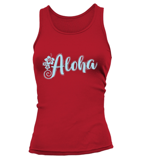 Aloha Vacation under Palm Trees Tank top Woman