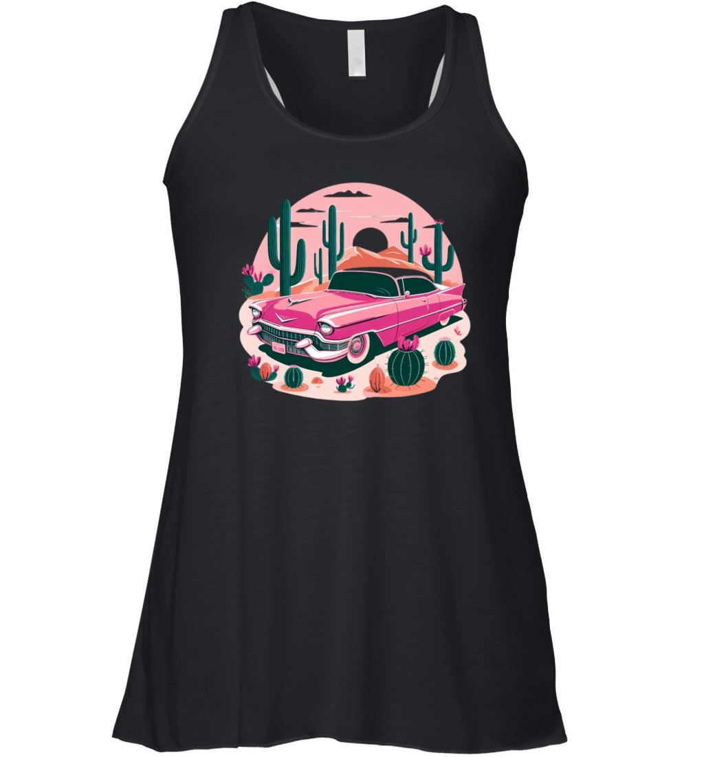 Pink cadillac Women's Flowy Tank Top