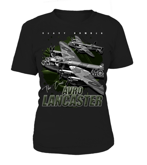 Avro Lancaster Vintage Aircraft Bomber Women's T-Shirt