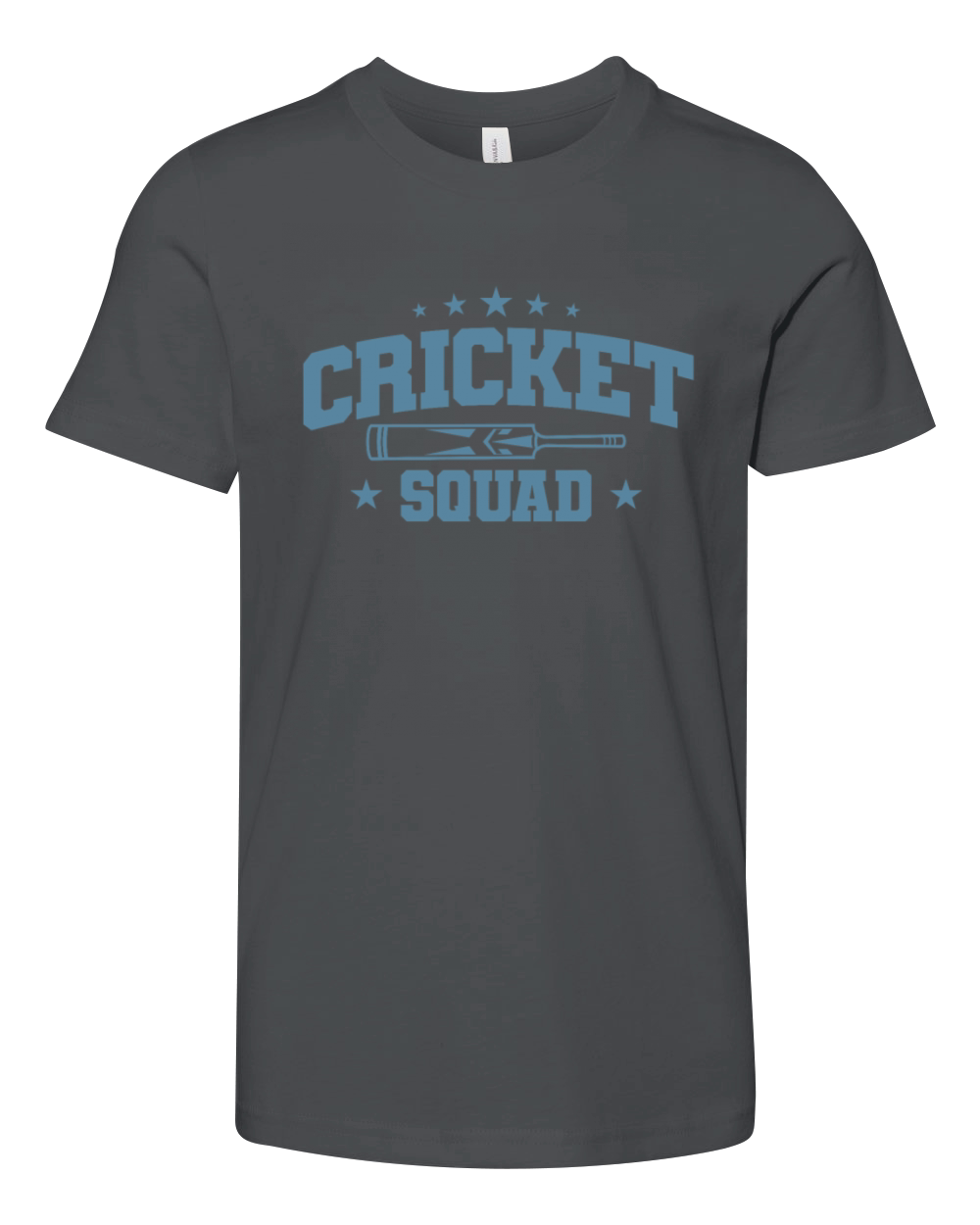 Cricket Squad Ball Sports Hobby Team Youth Unisex Jersey Tee