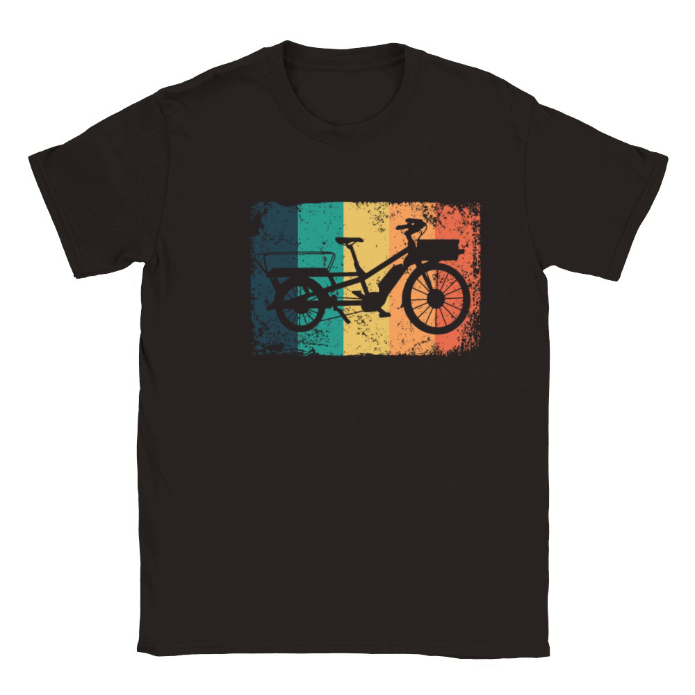 Heavy Load Bike Cargo Bicycle Cargobike Classic Kids Crewneck T-shirt