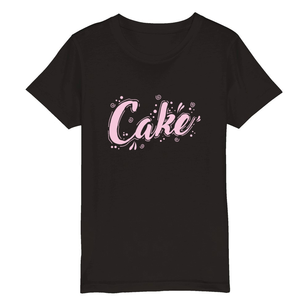 Cake Pastry Pie Baking Pastry Shop Organic Kids Crewneck T-shirt