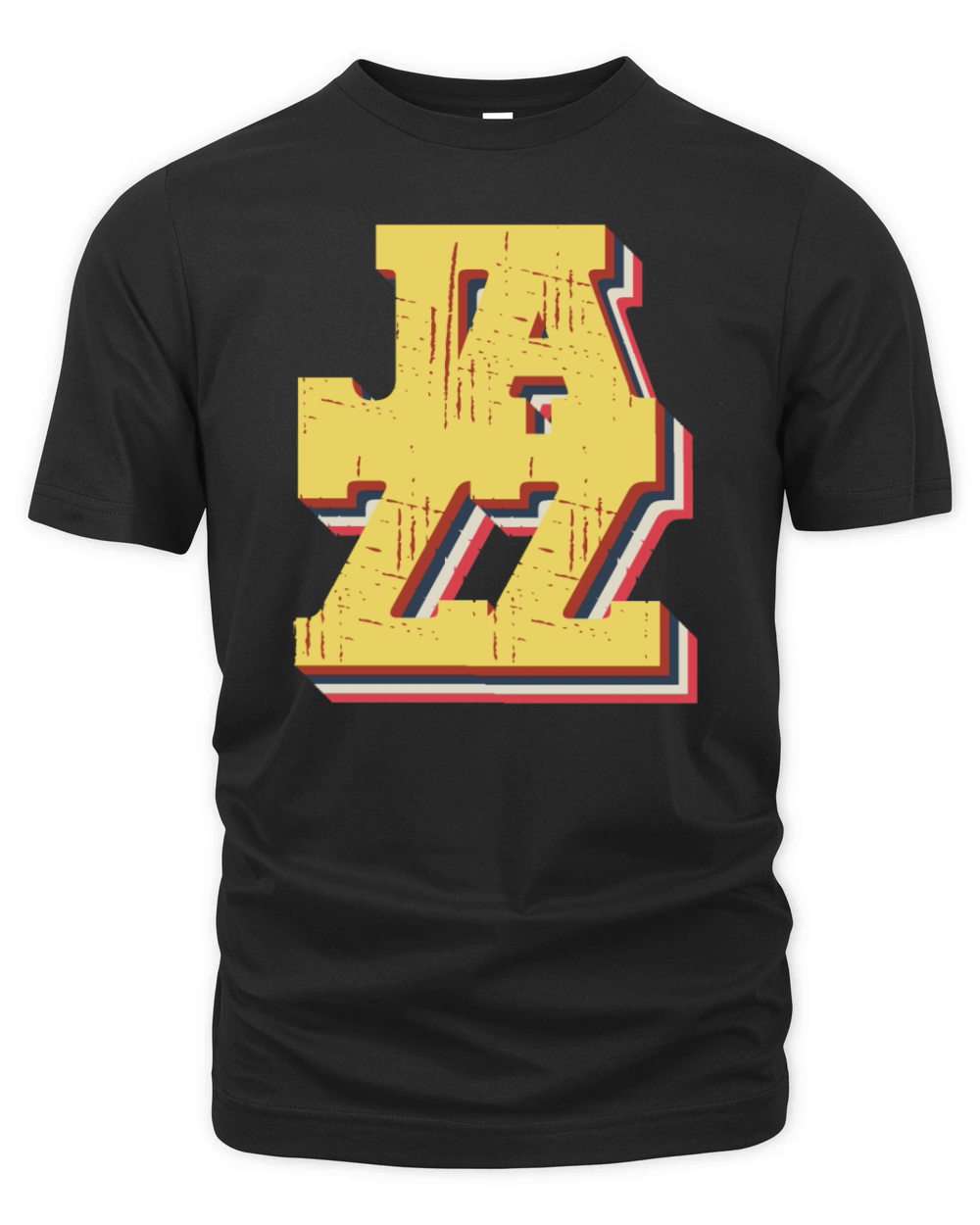 Jazz Retro Vintage Organic Unisex T-shirt
