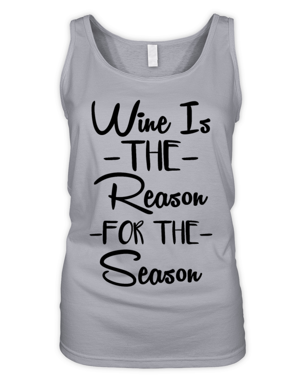 Wine is the reason for the season Organic Women's Tank Top