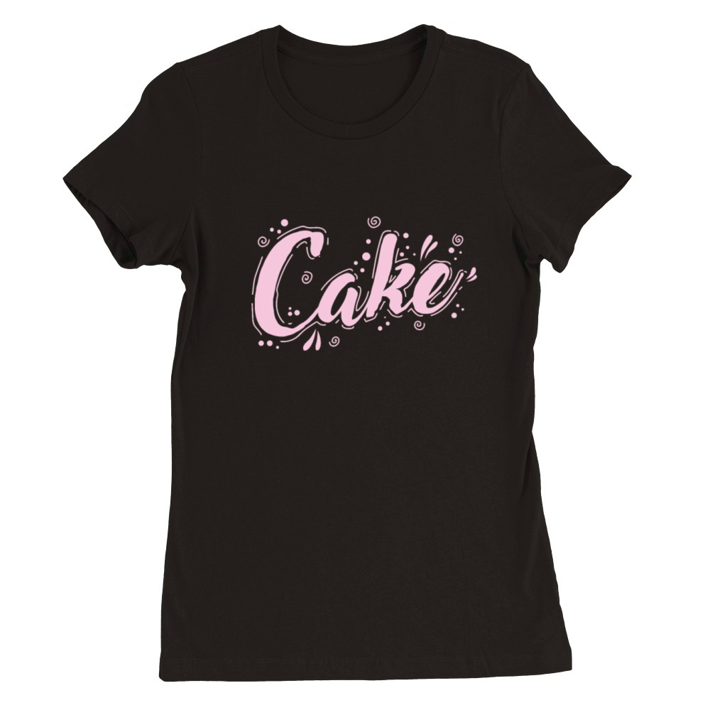 Cake Pastry Pie Baking Pastry Shop Premium Womens Crewneck T-shirt