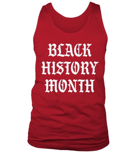 Black history month Tank Top Unisex