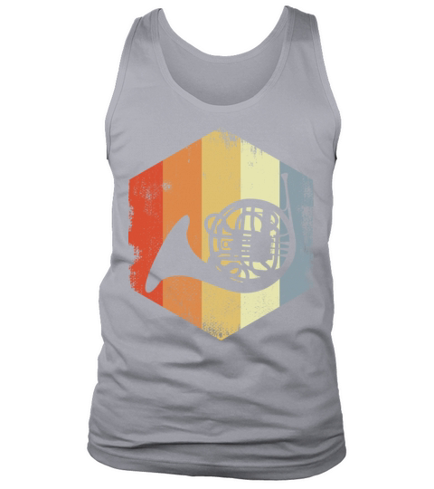 French Horn Vintage Look Tank Top Unisex