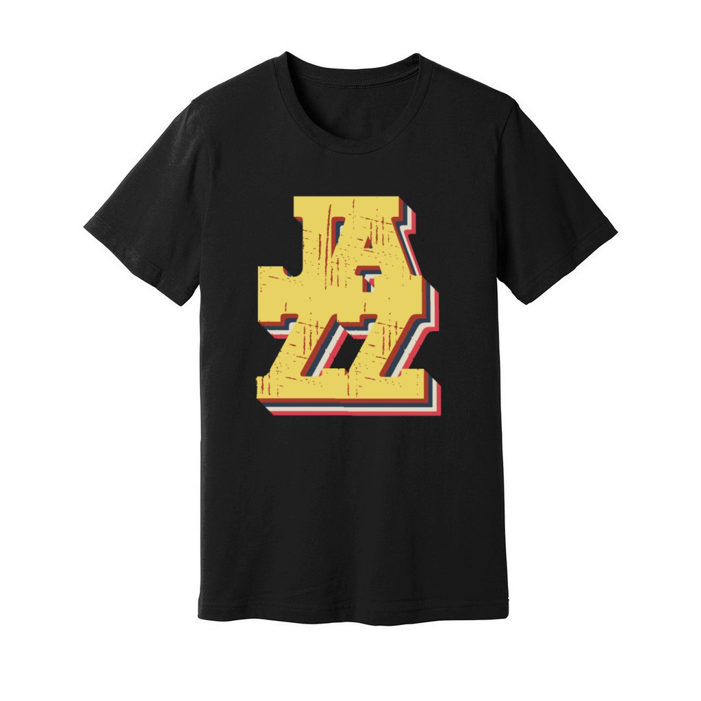 Jazz Retro Vintage Unisex Jersey Tee