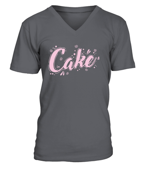 Cake Pastry Pie Baking Pastry Shop V-Neck T-shirt