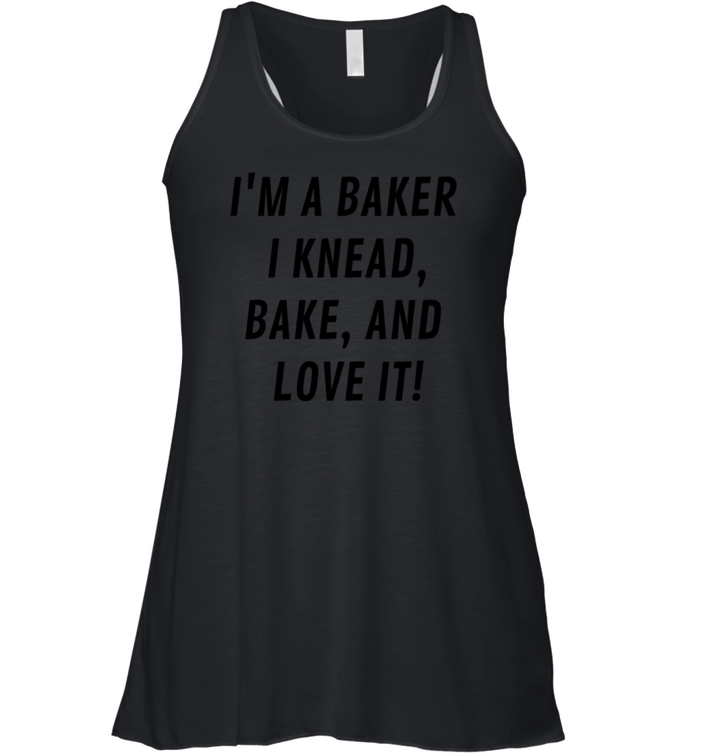 Baker slogan Women's Flowy Tank Top