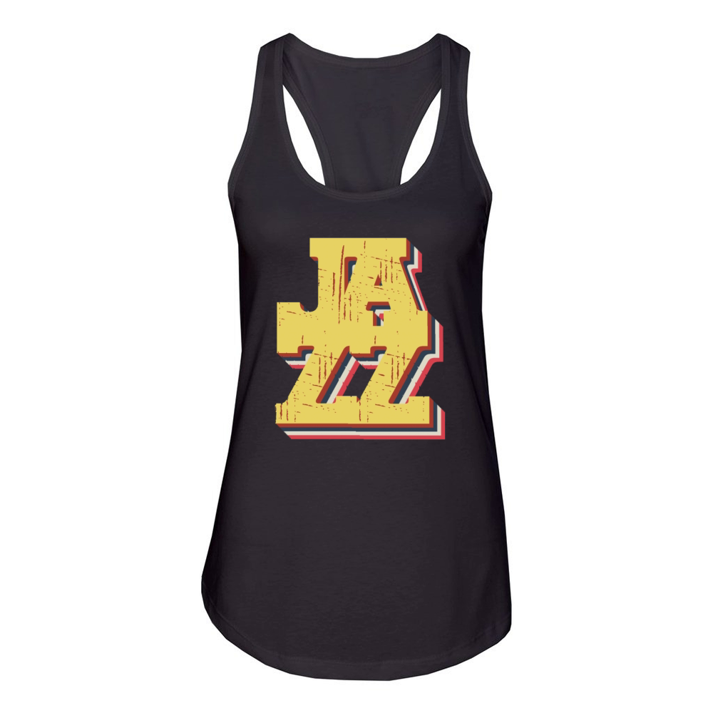 Jazz Retro Vintage Women's Racerback Tank